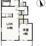 おしゃれな部屋で一人暮らし ゆったり空間 1ldk賃貸アパート 岡山市東区松新町
