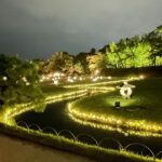 後楽園 幻想庭園 岡山市観光2025.8