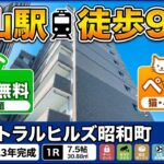 岡山駅徒歩9分|セントラルヒルズ昭和町1R・ネット無料・築浅賃貸
